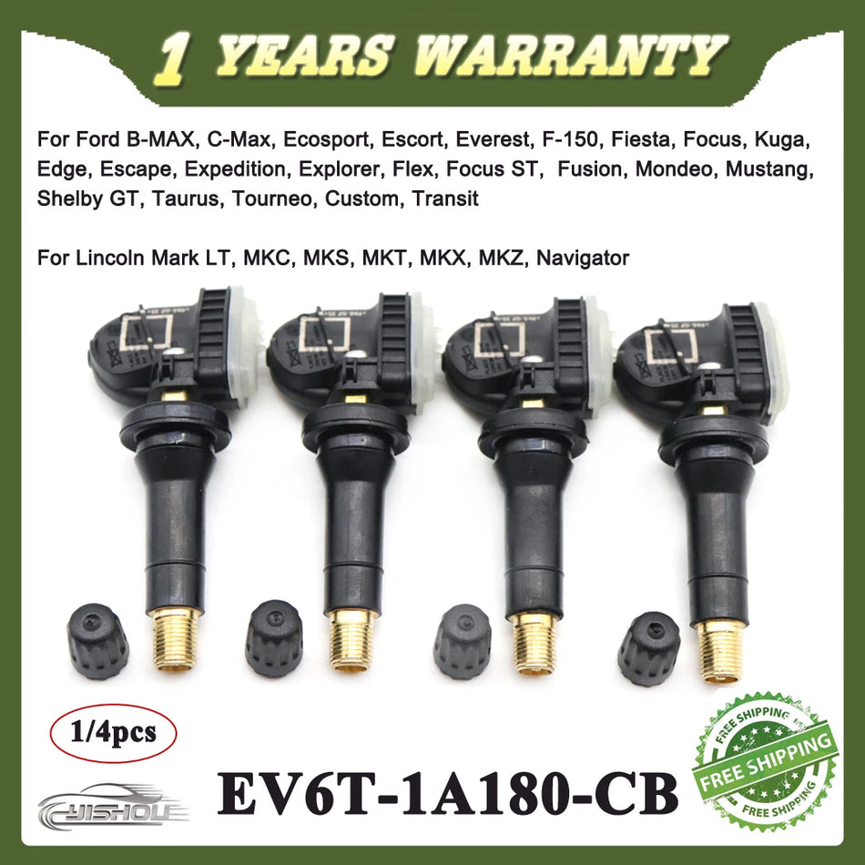 Systém monitorování tlaku v pneumatikách TPMS pro Lincoln Mark LT, pro Ford 433MHz