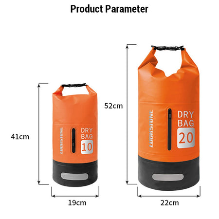 Waterproof Dry Bag 10 20L Bucket Bag - Ultra Lightweight