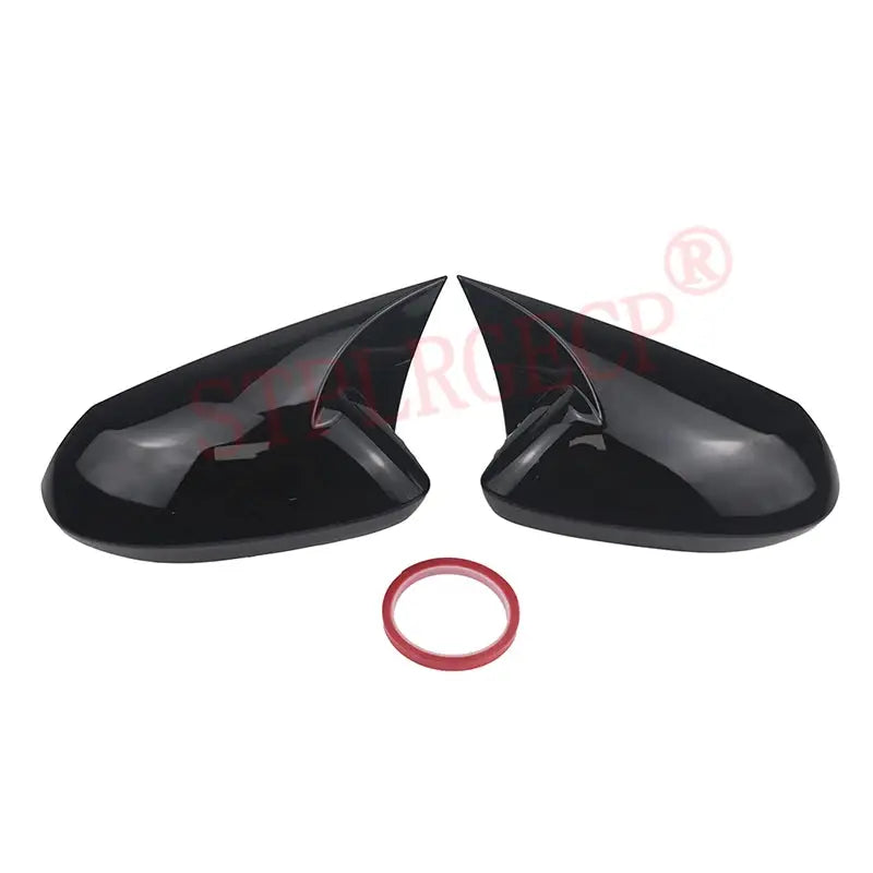 For Toyota Corolla E210 GR 2018-2023 2024 2025 Rearview Side Wing Mirror Cover Cap Glossy Black Add-on M Style Shell by InterCyprus Trading Ltd