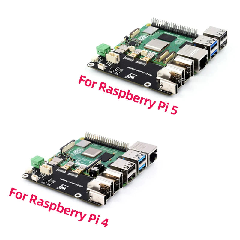 Raspberry Pi 5 4B Adapter &ndash; Dual 4K Output Capability