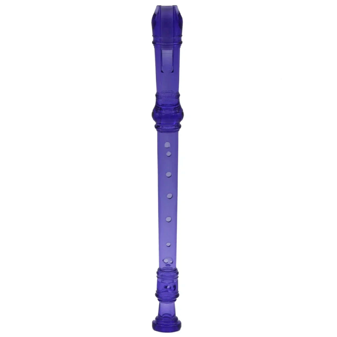 ABS Flute Clarinet Recorder Harp Instrument &ndash; Seven Colors Blue