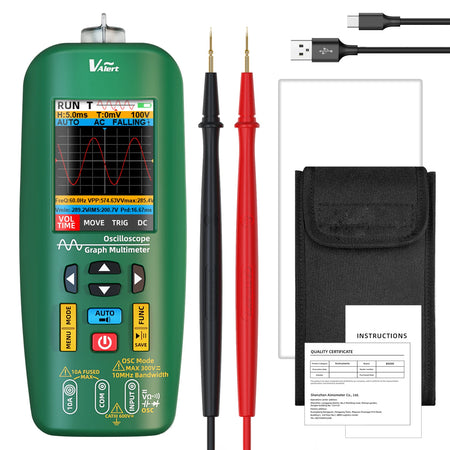 BSIDE O1 Digital Multimeter &ndash; Rechargeable Handheld Scope BSIDE O1 Green / CHINA