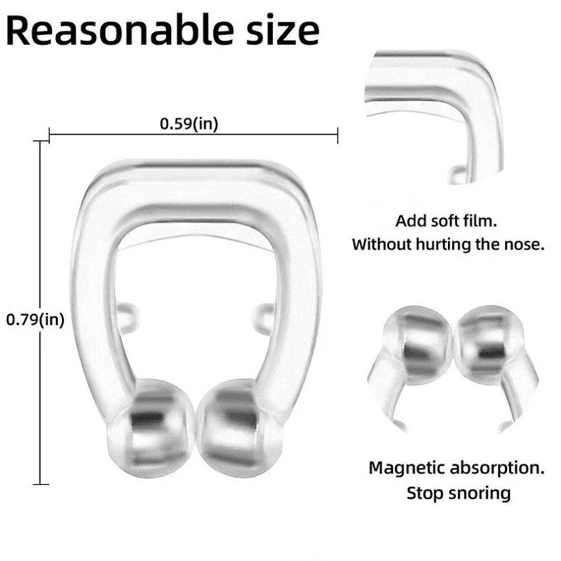 YUKUI Anti Snoring Nose Clip - Magnetic Silent Sleep Aid