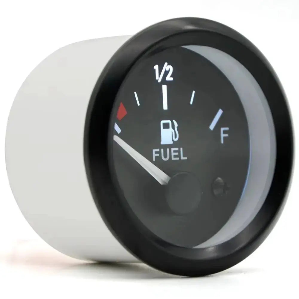 2 Inch Automotive Fuel Level Gauge With White Face And Float Sensor by InterCyprus Trading Ltd