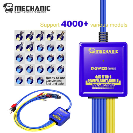 MECHANIC Power Ultra Test Cable &ndash; Durable Mobile Boot Line for iPhone and Android