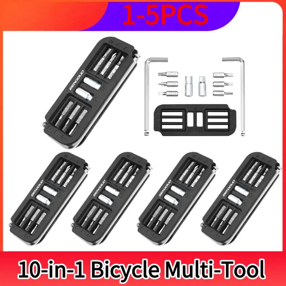 10-In-1 Bicycle Multi-Tool Portable Socket Set For Repair