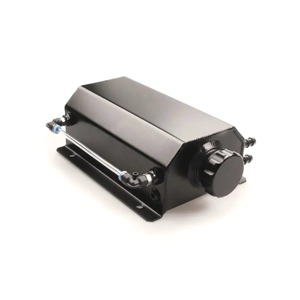 Universal Aluminum Alloy Engine Coolant Radiator Overflow Tank 1000ml/2000ml Square Overflow Tank 1L/2L With Drain Plug by InterCyprus Trading Ltd