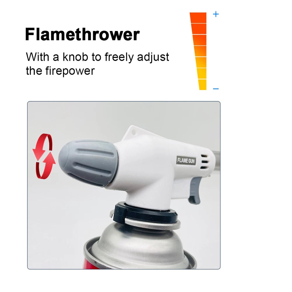 AutoIgnition Camping Gas Torch &ndash; High Power Outdoor Use