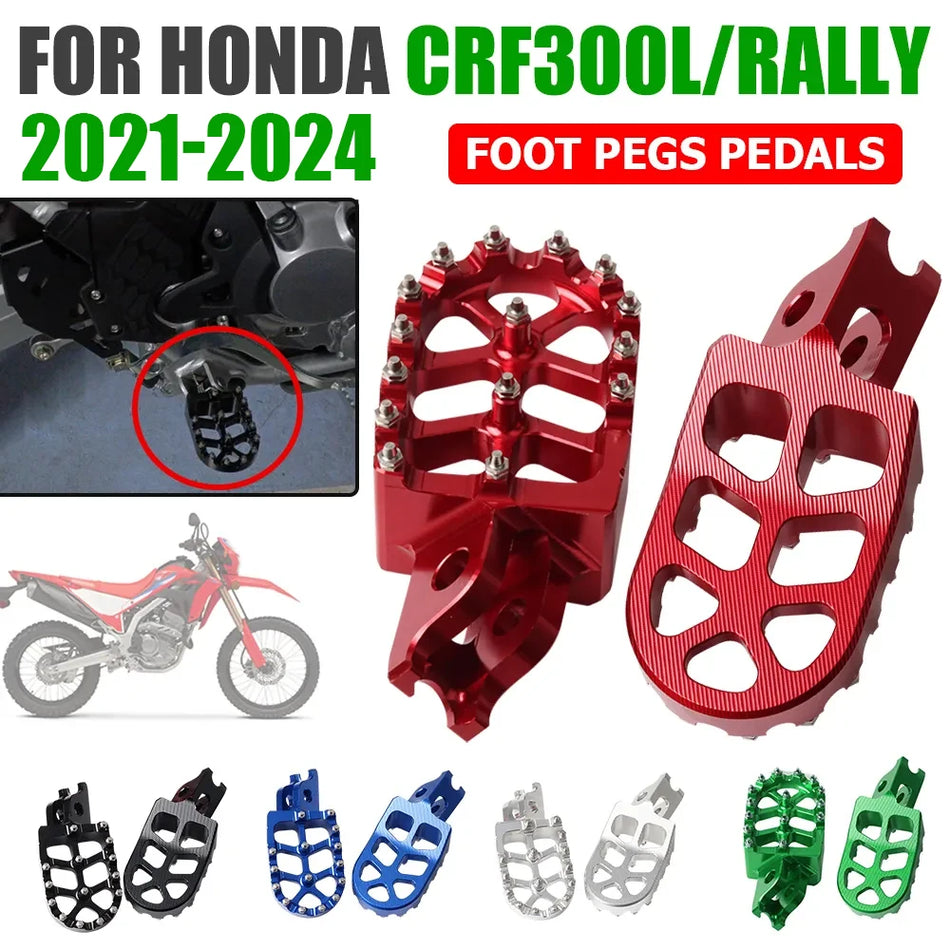 Honda CRF300L CRF300 Rally przednie podnóżki stop aluminium stop