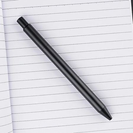 Super Fine CNC Aluminum Ballpoint Pen &ndash; Self Defense Tool Black / CHINA