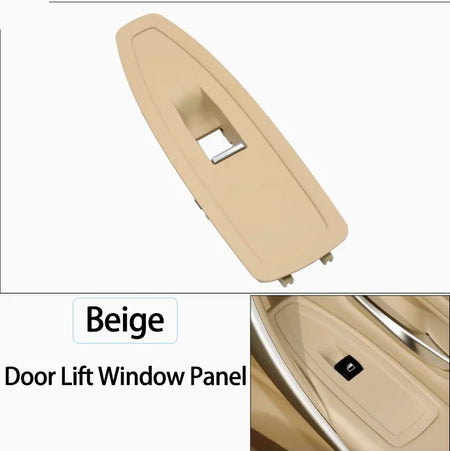 Upgrade Interior Door Carbon Fiber Window Regulator Switch Panel Trim Cover Replacement For BMW 1 3 4 Series F20 F30 F31 F36 by InterCyprus Trading Ltd