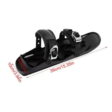 Mini Ski Skates Snow Shoes &ndash; Adjustable Bindings Fit