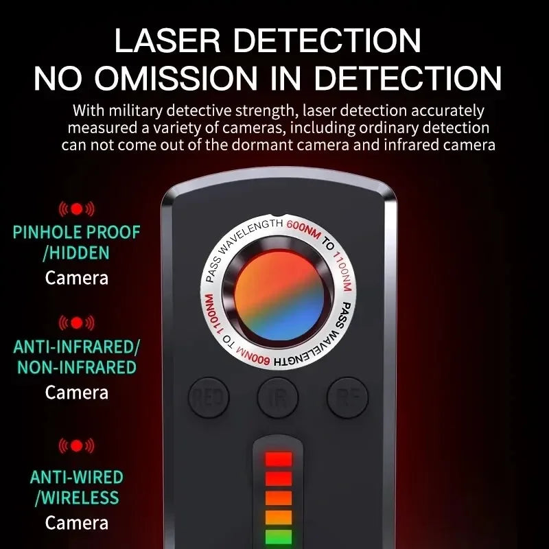 Hidden Camera Detector Anti Spy Gadget &ndash; Wide Signal Scan