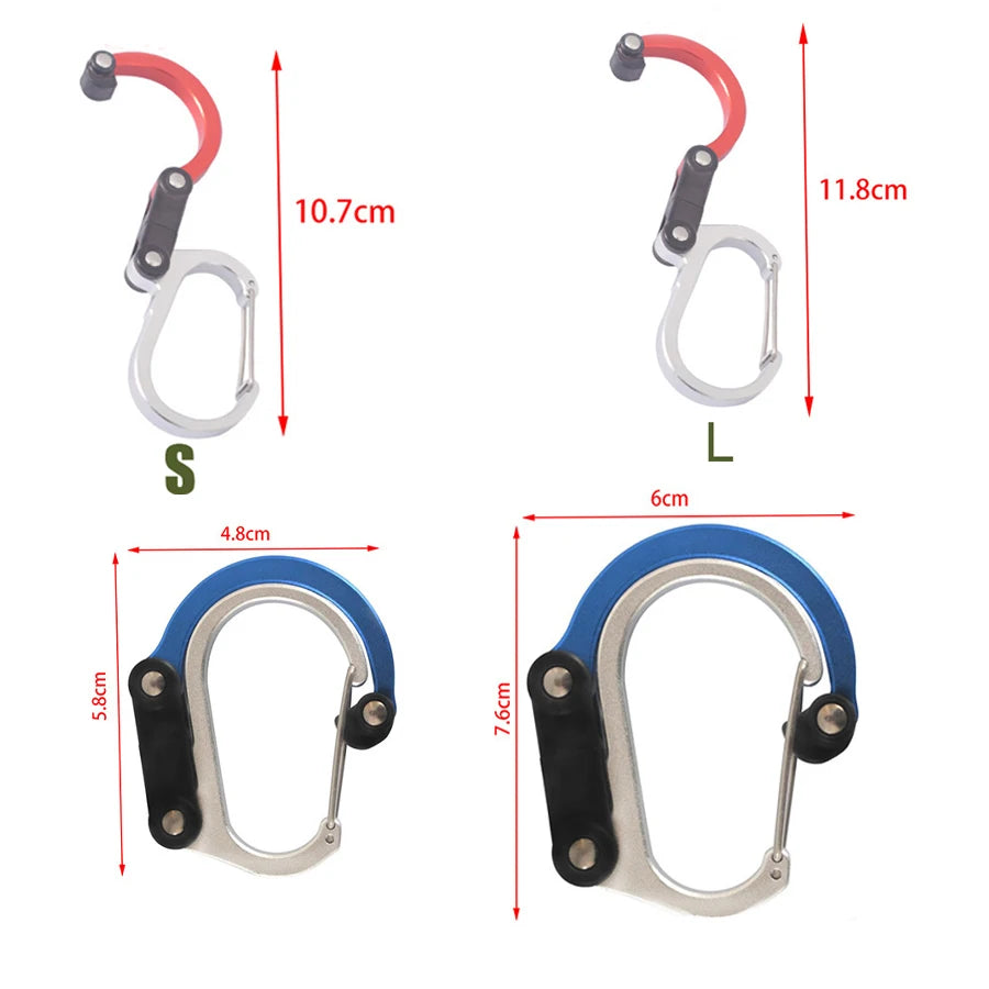 Multifunctional Hybrid Gear Clip - 360 Degree Swivel