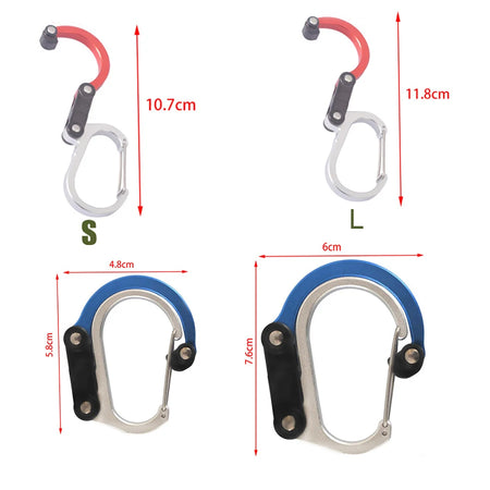 Multifunctional Hybrid Gear Clip - 360 Degree Swivel