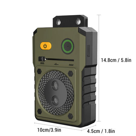 Dog Barking Stopper Wall Mount &ndash; 3 Modes With 50Ft Range