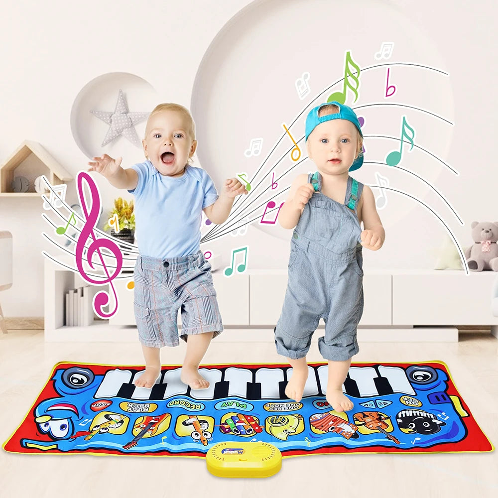 Cartoon Musical Mat Keyboard Piano &ndash; Educational and Interactive Play for Kids