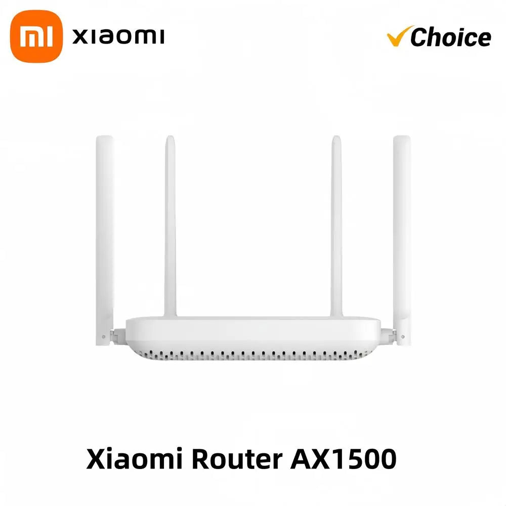 XIAOMI MI Router AX1500 &ndash; Fast WiFi 6 Dual Band Mesh AX1500 / US Adapter