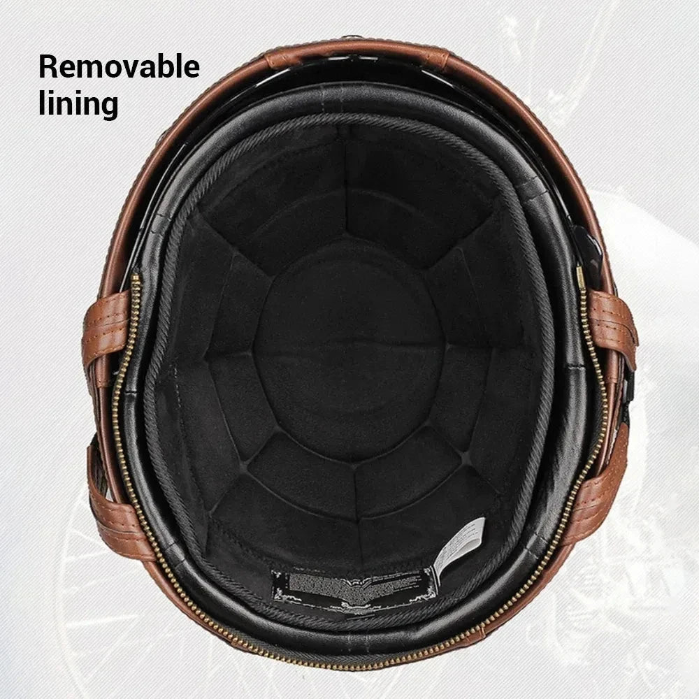 HEROBIKER 535 Half Helmet &ndash; Ultra-lightweight Comfort