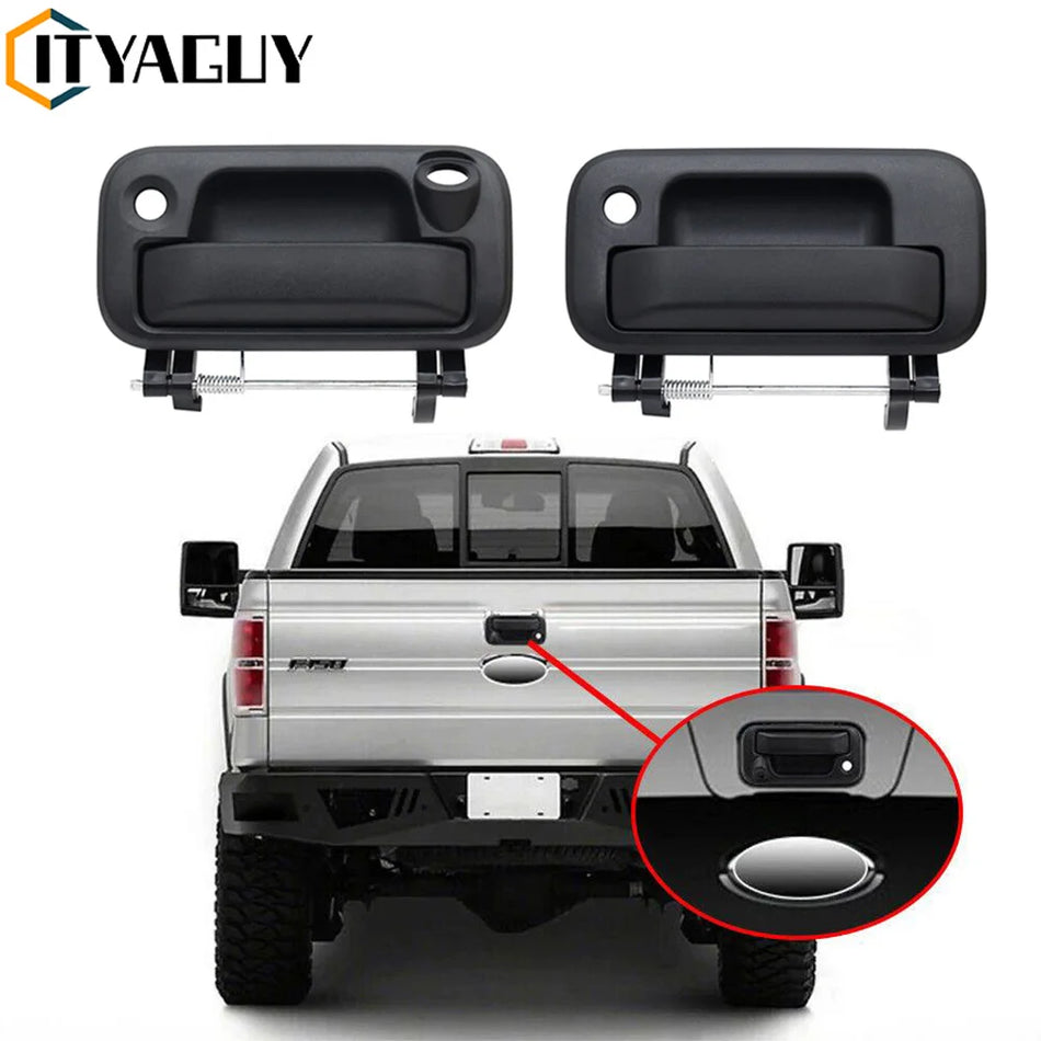 Tailgate Handle Replacement for Ford Explorer Sport Trac 2007-2010 Exterior Part, Compatible with Ford Trucks 2008-2016