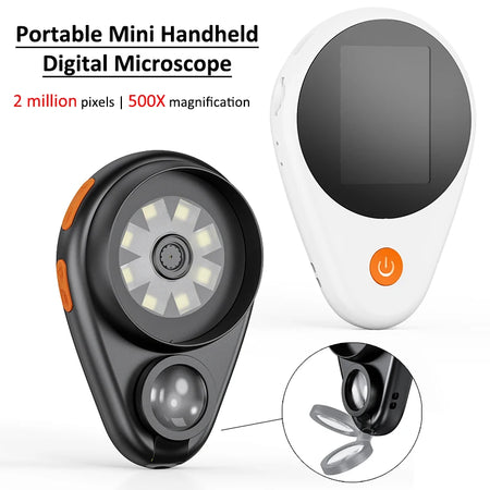 500X Mini Digital Microscope &ndash; 500X HD Video Magnification