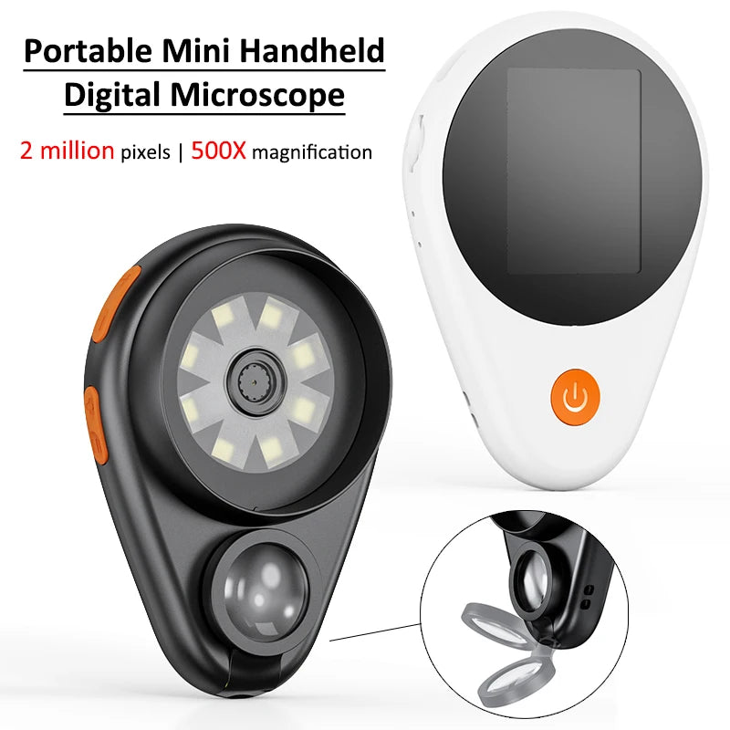500X Mini Digital Microscope &ndash; 500X HD Video Magnification