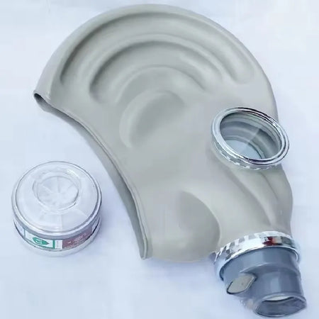 AnruiGe Two-in-One Chemical Gas Protection Mask &ndash; Full-Face Safety for Industrial Painting
