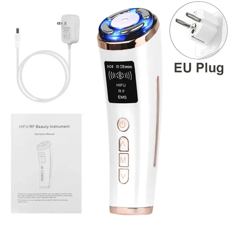 Hifu Face Lifting Machine &ndash; RF High Frequency Anti-Aging EU Plug NO Box