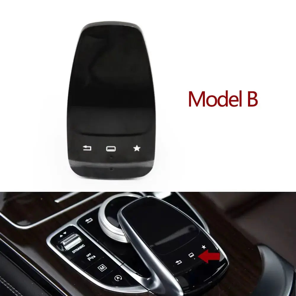 Car Central Console Mouse Handwriting Touchpad Switch Control Panel For Mercedes BENZ W205 W253 W166 W222 W213 C GLC GLS Class by InterCyprus Trading Ltd