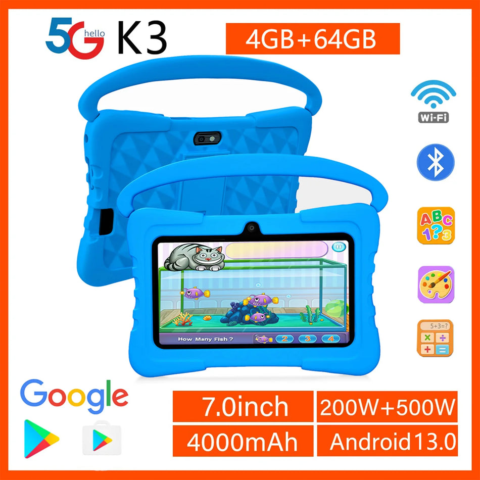 BDF K3 Kids 7 Inch Tablet &ndash; Kid Proof Protective Case