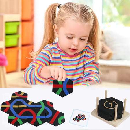 Kid Thinking Challenge Puzzle Game - Montessori Learning
