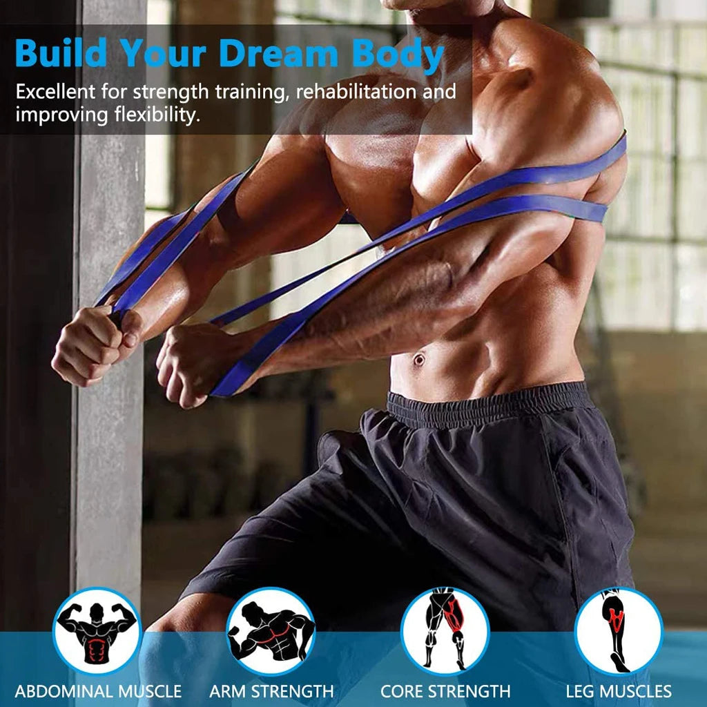 WOSWEIR FE0103 Elastic Resistance Bands - Full Body