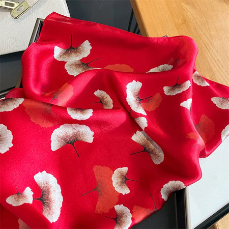 ZKVSC Silk Satin Scarf &ndash; Luxurious Elegance for Every Season