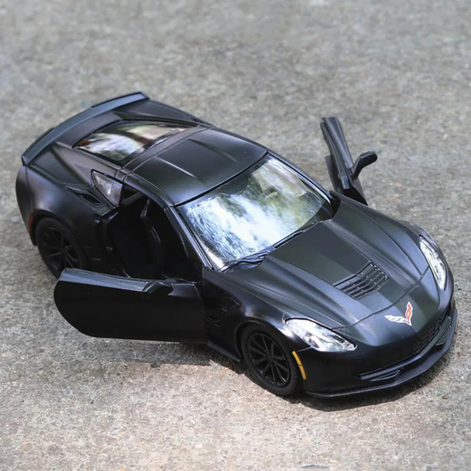Car Model Alloy Diecast For Chevrolet Corvette C7