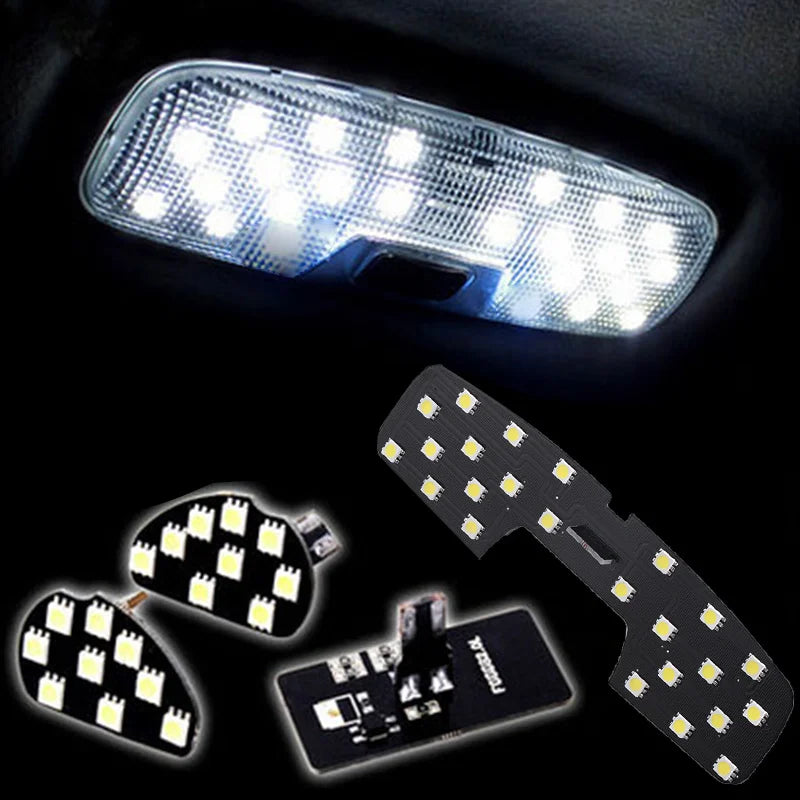 LED Interior Reading Lamp With Ice White T10 Bulb for Ford EcoSport Focus Mk2