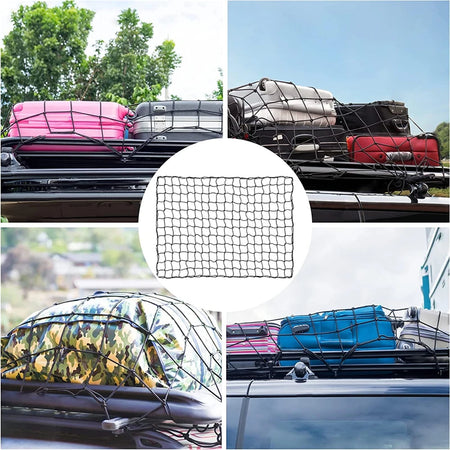 120x90CM Car Trunk Net &ndash; Ultra Durable Elastic Cargo Net