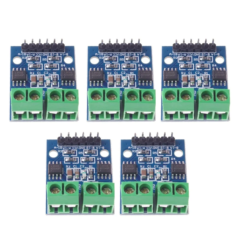 5Pcs L9110S Dual Motor Driver Module &ndash; Precise Control for Arduino Projects