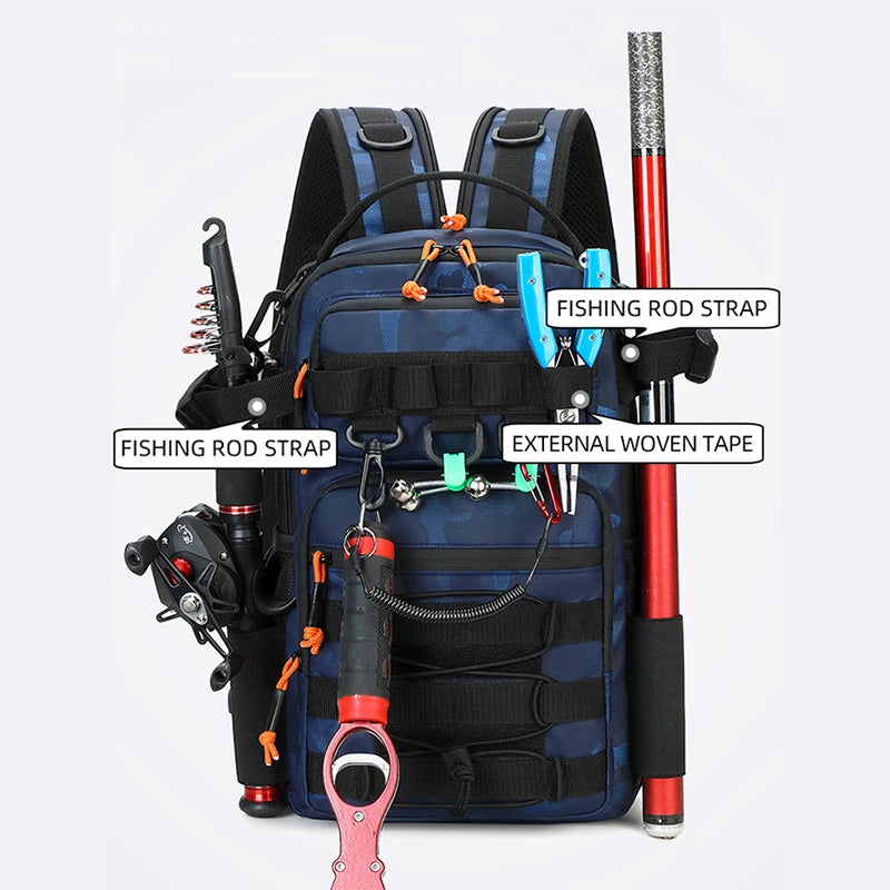 Lura Climbing Bag &ndash; Molle System Front Hook and Loop