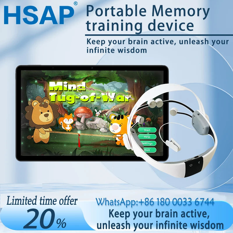 Φορητή Συσκευή Εκπαίδευσης Μνήμης για Παιδιά Λειτουργία Εγκεφάλου