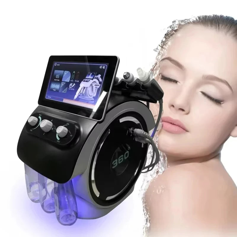 Dispositivo per rimozione di acne e punti neri Diamond Hydradermabrasion 360