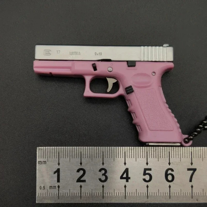 1:3 G17 Miniature Pistol Keychain