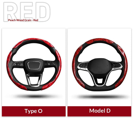 3-Piece Segmented Texture Car Interior, Steering Wheel Cover, Anti-Slip Decoration, Comfortable to the Touch by InterCyprus Trading Ltd