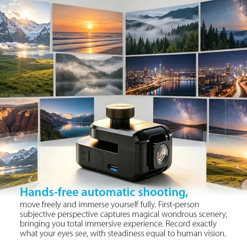 2.7K QHD Action Camera With WiFi Wireless Vlog Travel Cycling