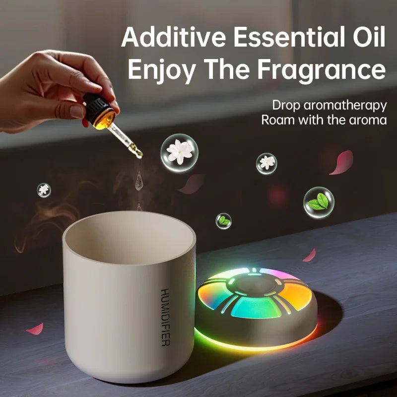 180 ml mini difuzor arome s USB aromaterapijom i svjetlima u boji za automobil i dom
