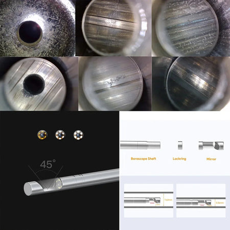 TESLONG NTG100 5mm Rifle Borescope Camera for 20+ Caliber