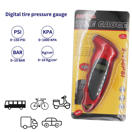 TG105 Digital Tire Pressure Gauge 0-150 PSI &ndash; High Accuracy Default Title