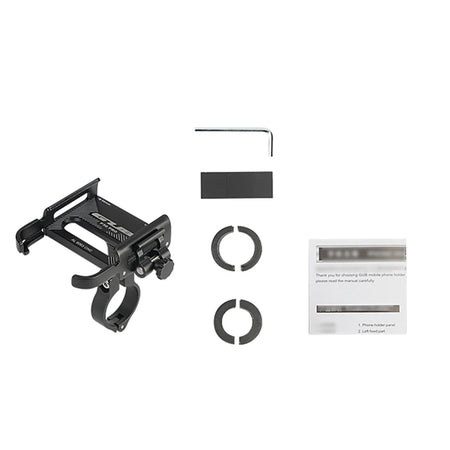 Bike Cell Phone Holder Bracket &ndash; Fast Release Buckle black