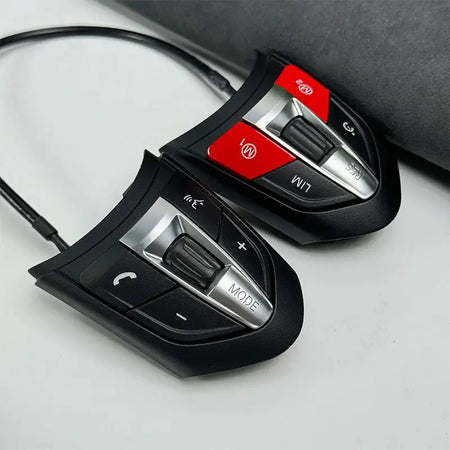 Steering wheel button, suitable for BMW F10 F20 F30 E70 E90 F32, 3 Series, 5 Series universal models, color modification by InterCyprus Trading Ltd
