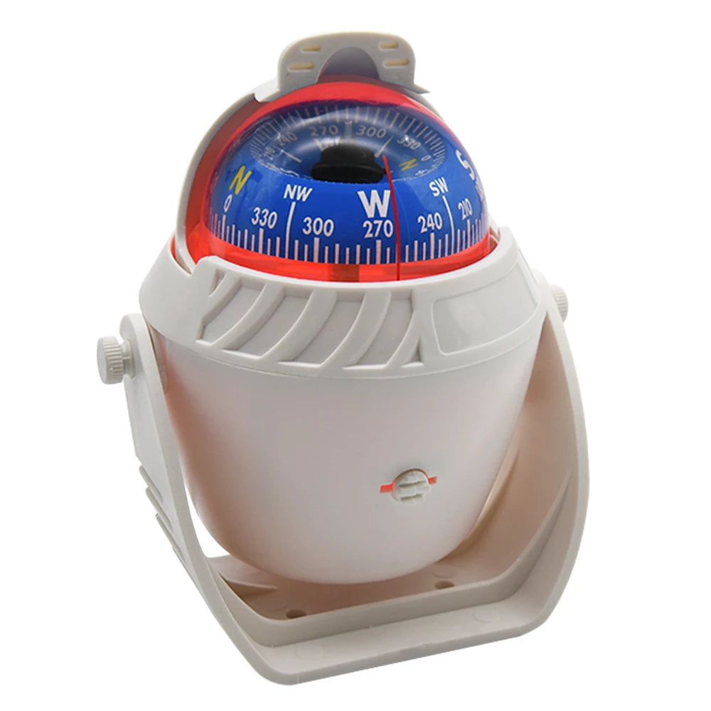 Waterproof IP67 Sea Pivoting Marine Compass &ndash; LED Light