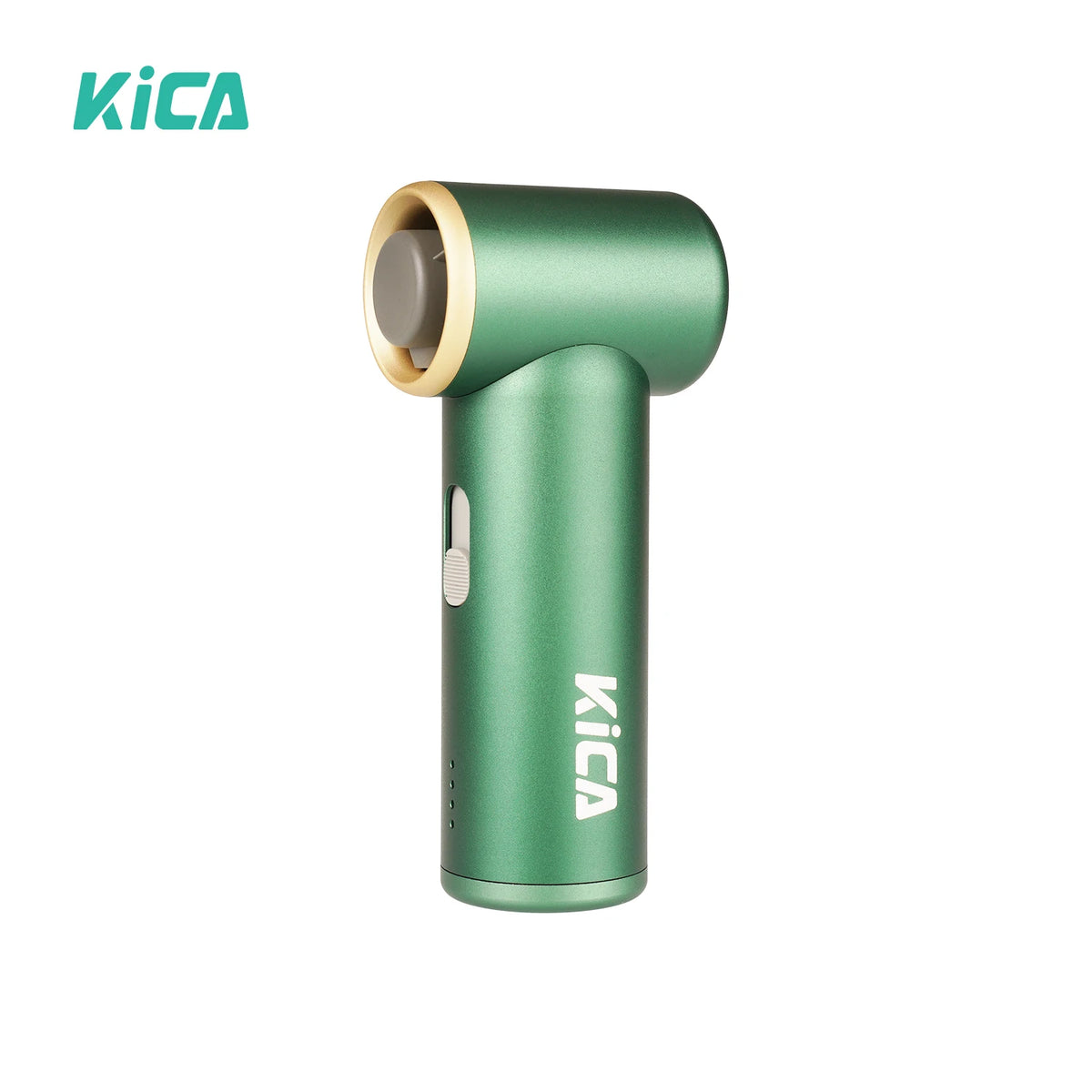 KICA 3000mAh Mini Turbo Jet Fan &ndash; Portable Handheld Cooling Appliance green